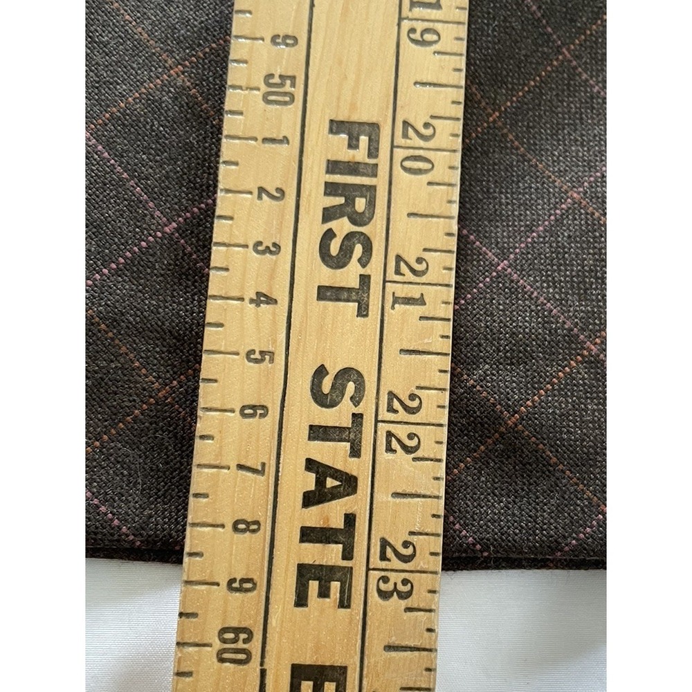 Pendleton Womens Vintage Brown 100% Virgin Wool Skirt Suit Set Sz 8 USA Academia - Picture 8 of 10